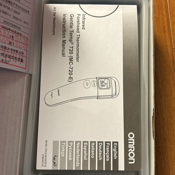 Omron Gentle Thermometer 720 - Picture 10 of 10